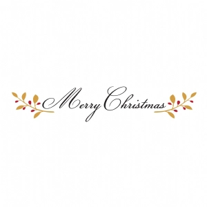 Merry Christmas Design SVG Cut File Christmas SVG