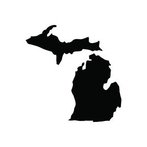 Michigan SVG, Michigan State Map SVG USA SVG