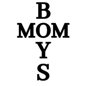 Mom Boys Cross SVG, Instant Download Mother's Day SVG