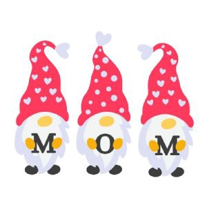 Mom Gnomes SVG, Mother's Day Gnomes Cut File Mom SVG