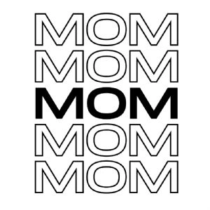Mom Shirt Design SVG, Mom Instant Download Mother's Day SVG