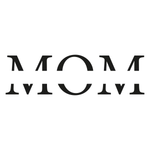 Mom Monogram SVG Cut File, Split Mom SVG Mom SVG