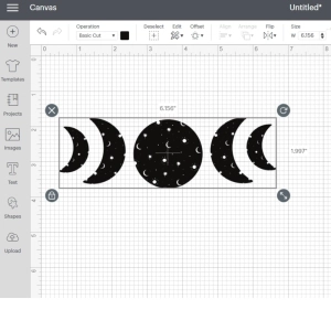 Moon Phases SVG, Moon Phases Vector Files Instant Download Drawings