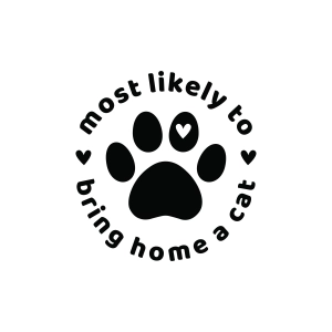 Most Likely To Bring Home A Cat SVG, Funny Cat SVG Cat SVG