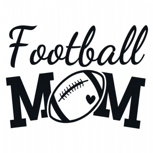 Senior Football Mom SVG, Football Mom Instant Download Mom SVG