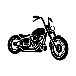 Motorcycle SVG, Motorcycle Silhouette Cut Files for Cricut & Silhouette Transportation