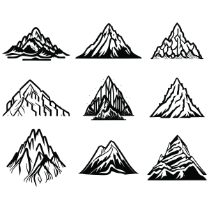 Mountain SVG Bundle, Mountain SVG Files For Cricut Camping SVG