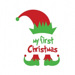 My First Christmas Elf SVG File Christmas SVG