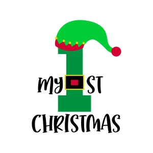 My First Christmas SVG, Elf SVG Christmas SVG