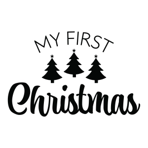 My First Christmas SVG Digital Download Christmas SVG