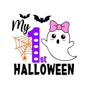 My First Halloween SVG for Baby Girl Halloween SVG