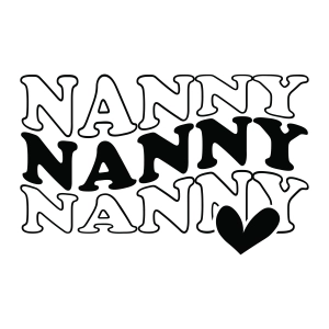 Nanny SVG, Shirt, Grandma SVG Grandma SVG