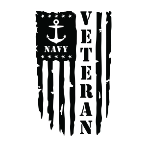 Navy Veteran Flag SVG, Veteran Day SVG Cut File Veterans Day SVG