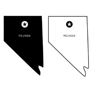 Nevada Maps SVG, Nevada State USA Instant Download USA SVG