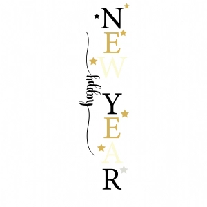 New Year Porch Sign SVG, Happy New Year SVG New Year SVG