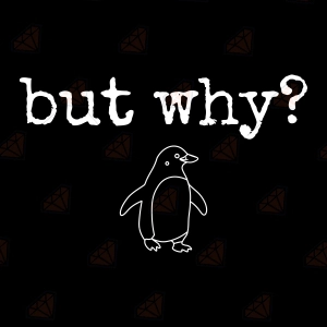 Nihilist Penguin SVG, But Why SVG