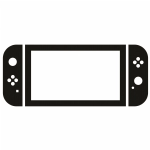 Switch Controller SVG Cut Files Gaming