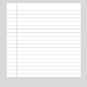 Notebook Paper SVG Cut File Bookish SVG