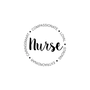 Nurse Circle Words SVG Nurse SVG