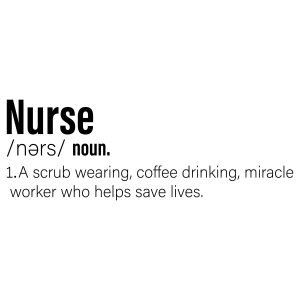 Nurse Definition SVG, Medical Quotes SVG Nurse SVG