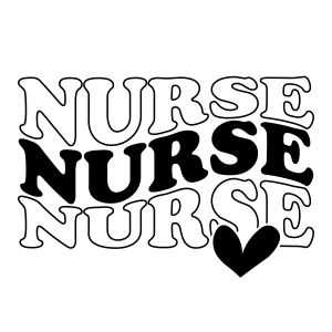 Stacked Nurse SVG, Nurse Shirt SVG Nurse SVG