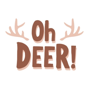 Oh Deer SVG, Christmas SVG Christmas SVG