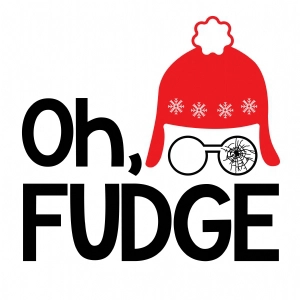 Oh Fudge SVG Cut File Christmas SVG