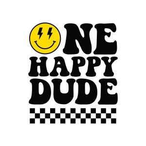 One Happy Dude SVG Design Svg