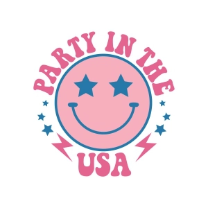 Party In The USA SVG, 4th of July PNG 4th Of July SVG