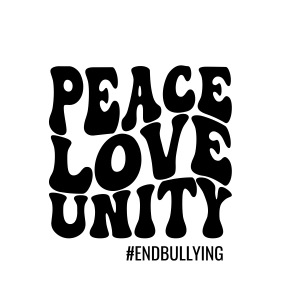 Peace Love Unity SVG Download, Endbullying SVG Clipart Vector Files T-shirt SVG