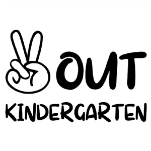 Peace Out Kindergarten SVG, Last Day Of School SVG Teacher SVG