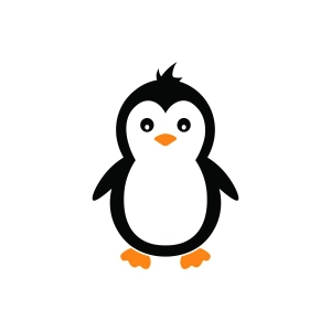 Penguin SVG Cricut, Layered Penguin SVG Cut Files Penguin SVG