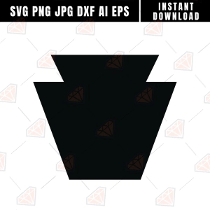 Pennsylvania Keystone SVG Svg