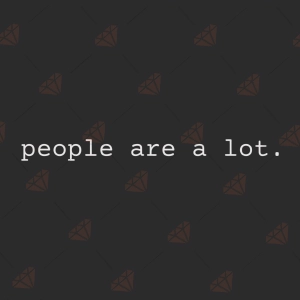 People Are A Lot SVG – Funny Quote Cut File