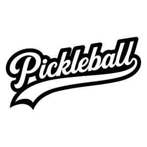 Pickleball SVG with Retro Style Sports SVG