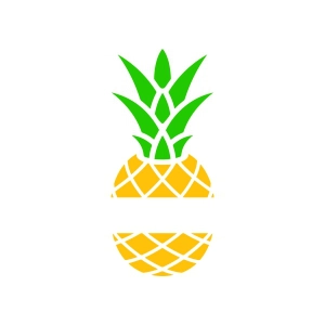 Pineapple Monogram SVG Pineapple SVG