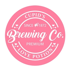 Pink Cupid's Love Portion SVG, Brewing Co SVG Love SVG