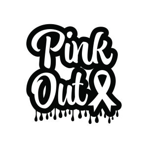 Pink Out SVG, Breast Cancer SVG Cancer Day SVG