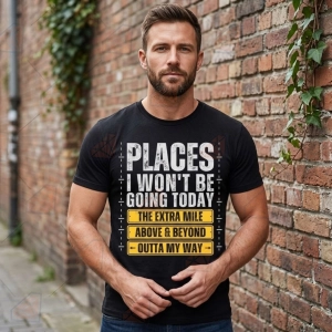 Places I Won't Be Going Today SVG – Funny Anti-Social Cut File