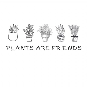 Plants Are Friends SVG, Instant Download T-shirt SVG