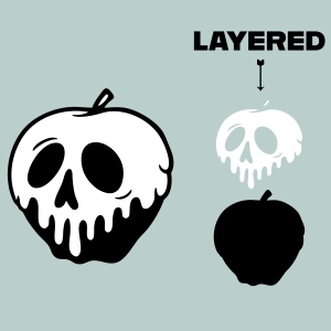 Poisoned Apple SVG Food and Drink