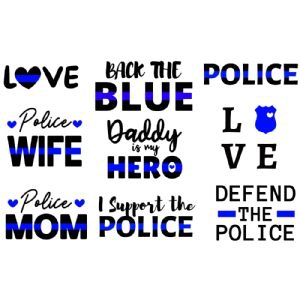 Police SVG Bundle Police SVG