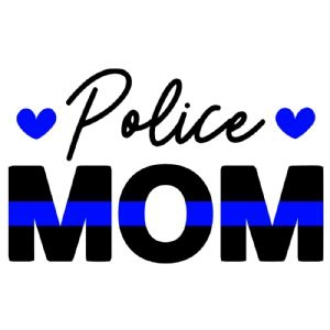 Police Mom SVG Police SVG