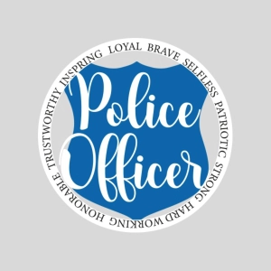 Police Officer SVG Cut File Police SVG