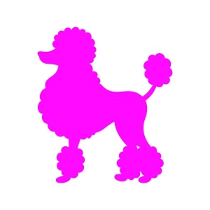 Poodle SVG, Dog Lover Cut File for Cricut & Silhouette Dog SVG
