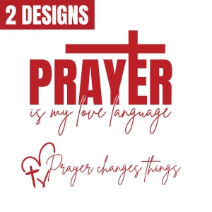 Prayer Is My Love Language SVG