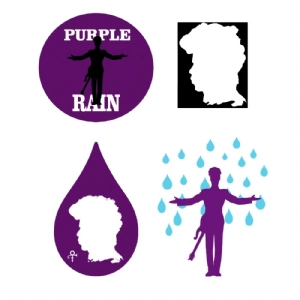 Prince Purple Bundle SVG, Instant Download Drawings