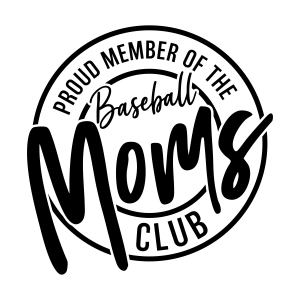 Proud Member Of The Baseball Moms Club SVG Baseball SVG