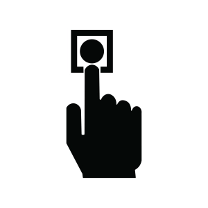Push Button SVG, Press Button Vector Svg