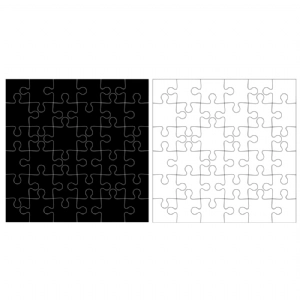 Puzzle SVG | Puzzle Template SVG Vector Objects